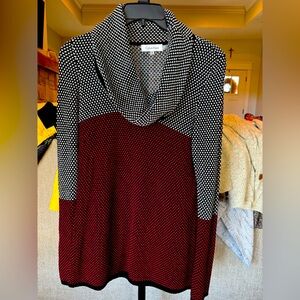 🛍️CALVIN KLEIN 🔴 Sweater Women size S💯 Coton.